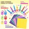 42 Pack Craft Scissors Decorative Edge, Hole Punch Shapes Craft, Cardstock Paper for DIY Art, Crafts, Scrapbook, Card Making, School Supplies